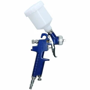 Mini HVLP Gravity Fed Touch Up Paint Spray Gun With 1.0mm Nozzle 125ml Pot - Imagen 1 de 4