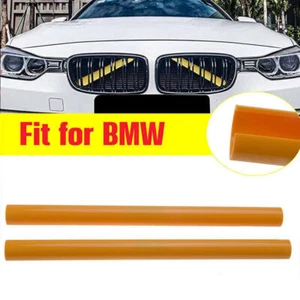 Yellow Front Grille Trim Strips Cover FOR BMW F10 F06 F12 F39 F48 5 6 7 series # - Picture 1 of 8
