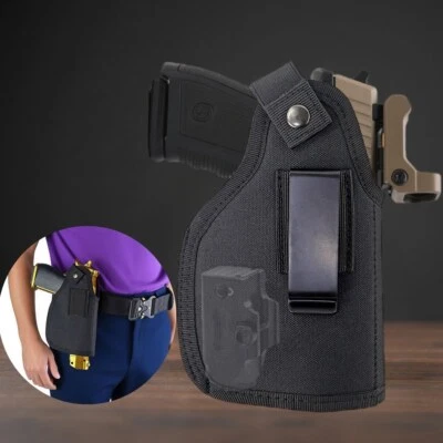 Tactical Concealed Carry IWB OWB Gun Holster Fit Pistols with Optic/Light/Laser - Image 1 of 4