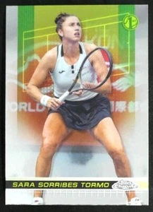 2024 Topps Chrome Sara Sorribes Tormo #107 Tennis PTPA - Bild 1 von 2