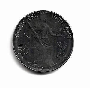 World Coins - Vatican City 50 Lire 1980 Coin KM# 145 - Picture 1 of 3