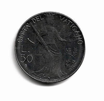 World Coins - Vatican City 50 Lire 1980 Coin KM# 145 - Image 1 of 3