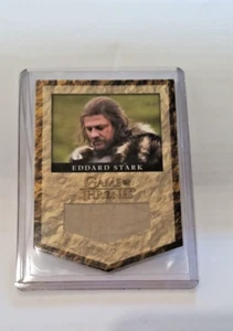 Games of Thrones 2013 Eddard Stark Banner Material Relic Card  /375 - RS1 - Picture 1 of 2
