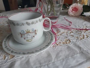 Villeroy Boch Benedict: Suppentasse Becher "Pferd", m Untertasse, NEU, ca 300 ml - Bild 1 von 6