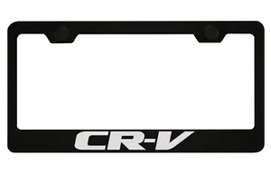Black License Plate Frame for CR-V CRV - Picture 1 of 1