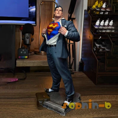 Clark Kent Super Man Daily Planet Model Kit Unpainted 3d Print GK Statue Figure - Image 1 of 4