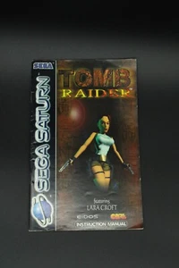 Tomb Raider - Instruction Manual Only - Sega Saturn - Imagen 1 de 2