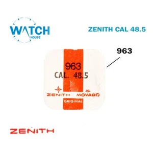 ZENITH "963" Repuestos para Movimiento Reloj Cal 48.5 Hecho en Suiza - Imagen 1 de 2