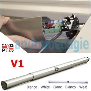 V1 ACTUADOR BLANCO 230V PUERTA MAX 70KG Motor puertas correderas tipo Scrigno - Imagen 1 de 2