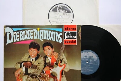 DIE BLUE DIAMONDS Ramona LP + Musterplatte PROMO Fontana - Bild 1 von 4