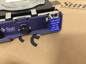 SUN 540-6494-02, 390-0205-02, 146Gb 15K SCSI disk , ST314685LSUN146G, Test-PASS, - Picture 1 of 5