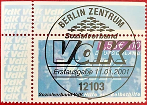🇩🇪.BRD Federación Michel Nº 2160 Sellado con sello central de primer día (2001) - Imagen 1 de 1