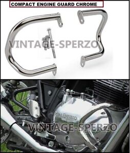 Fit For Royal Enfield Continental GT Interceptor 650 Compact Engine Guard Chrome