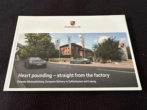 Porsche 2021 2022 Catálogo Europeo Entrega Taycan 718 992 Carrera Folleto - Imagen 1 de 6