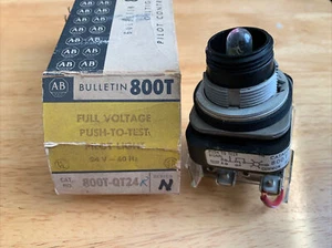 Allen Bradley 800T-QT24 24V No Lens No Lens Cap Series N - Picture 1 of 5