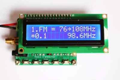 DDS FM signal Generator 78~108MHz Fm Transmitter Wireless - Image 1 of 4