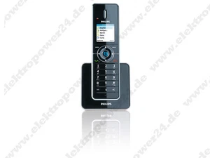 Erweiterungsset Philips VOIP855 Schnurlos Mobilteil + Ladeschale OHNE AKKUDECKEL - Picture 1 of 4