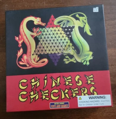 Chinese Checkers Retro Range Toys and Games  Wooden Board and Pegs Complete 2013 - Image 1 of 3
