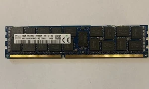 HP Server - Hynix 16GB (1x16GB) 240-pin ECC DIMM PC3 -14900R (HMT42GR7AFR4C-RD) - Foto 1 di 2