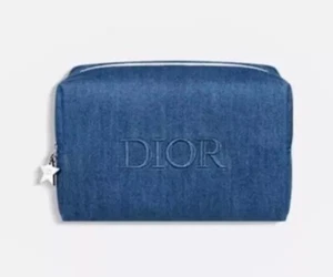 Dior Limited Edition Novelty Denim Pouch With Box - Picture 1 of 1