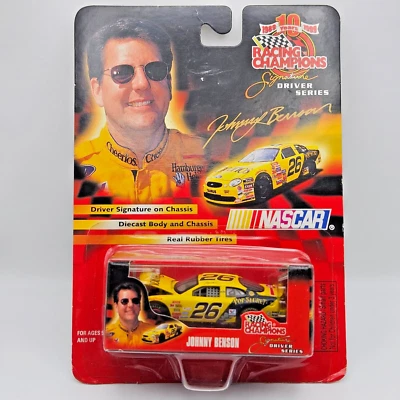 De colección 1999 Racing Champions DieCast 1:64 NASCAR Signature Driver #26 Johnny Benson Foto 1 de 4