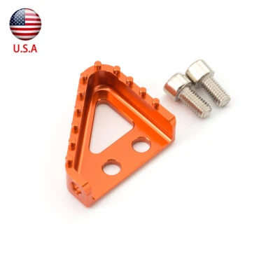 Para KTM 690 dkDUKE SMC ENDURO 2008-2009 Palanca de pedal de freno Placa de paso Pie CNC EE. UU. Foto 1 de 4