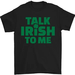 Irish to Me St Patricks Day Beer Alcohol Mens T-Shirt 100% Cotton - Picture 1 of 12