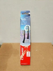 Colgate 360 Floss-Tip Toothbrush Refill Heads Brush Heads, 2 Refills - Picture 1 of 6