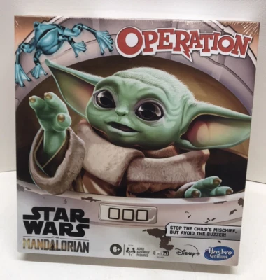 Star Wars Operation The Mandalorian Edition Game Board 2020 Hasbro F1256 - Image 1 of 4