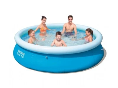 Bestway Swimming Pool Fast Set Gartenpool Schwimmbad Schwimmbecken Planschbecken - Bild 1 von 3