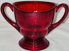 New Martinsville MOONDROPS RED * 2 3/4