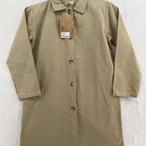 The Simple Folk Trench Dune 8/9Y Kids Coat Tan Beige Elegance Classic Neutral - Picture 1 of 16