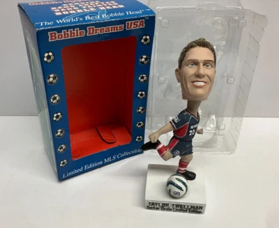MLS New England Revolution TAYLOR TWELLMAN Limited Ed Bobblehead Soccer Bobble - Image 1 of 4