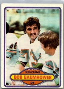 1980 Topps #341 Bob Baumhower - Picture 1 of 2