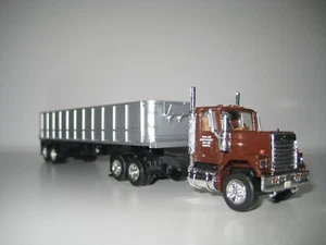 Herpa H0 951504 - Camión GMC General con remolque basculante - Imagen 1 de 12