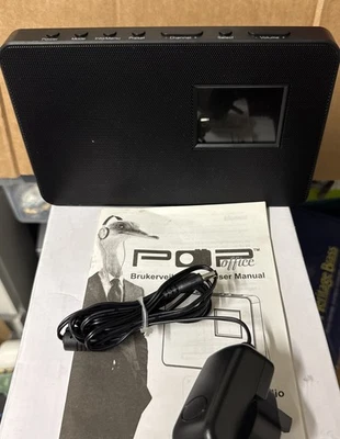 POP OFFICE DAB, DAB+ Digital and FM radio | Battery and Mains Powered - Image 1 of 4