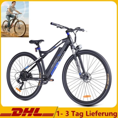 E-Mountainbike SHIMANO Mech.-Scheibenbremse Elektrofahrrad 250W E-Bike - Bild 1 von 4
