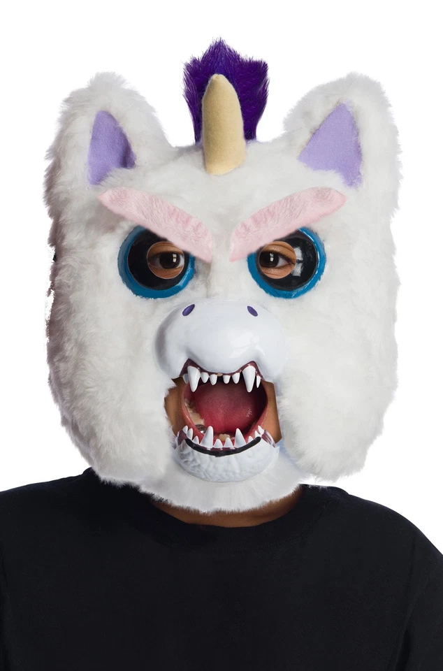 Feisty Pets Glenda Glitterpoop Unicorn Child Mask - Image 1 of 1