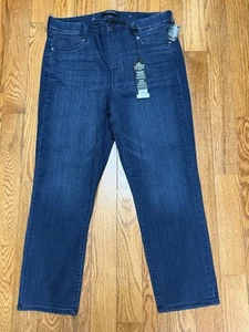 Liverpool The Gia Glider Slim Straight Dark Westport Wash Jeans 6/28 Neu mit Etikett - Bild 1 von 17