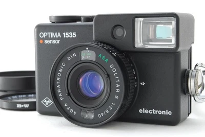 [N ESTADO PERFEITO++] Câmera de Filme 35mm Sensor Agfa Optima 1535 Fabricada na Alemanha Do Japão - Imagem 1 de 4