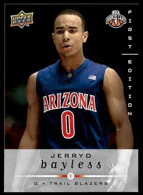 2008-09 Upper Deck First Edition Jerryd Bayless Rookie Portland Trail Blazers - Image 1 of 2