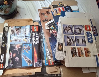 LOT OF 22 LEGO Boxes only - mostly Star Wars, *all flattened, list in desc. - Image 1 of 4