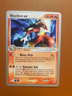 Blaziken ex 89/95 - NON-HOLO RARE - World Championship 2004 POKEMON CARD NM - Image 1 of 2