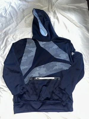 Sudadera con capucha para niño Reebok Ace - azul marino - forrada - extra grande 14/16 Foto 1 de 2