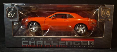 Highway 61 Dodge Challenger 2006 Concept Car Orange 1:18 NIB Old Stock - Image 1 of 4