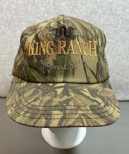 Gorra King Ranch Camuflada Bordada Snapback Hecha en EE. UU. De Colección - Imagen 1 de 12