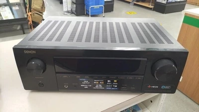 Denon AVR-X1600H 7.2ch 145W AV Receiver Dolby Atmos DTS:X HEOS Voice Control - Image 1 of 4