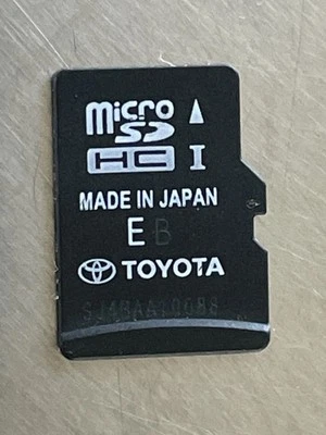2014 TOYOTA TUNDRA LIMITED NAVIGATION MAP MICRO SD CARD GENUINE 86271-0E181 OEM - Image 1 of 4