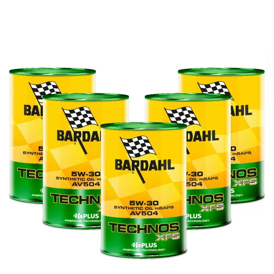 Set / Mantenimiento Aceite Motor Bardahl / Xfs 5W30 Acea C3 5L Para Porsche - Imagen 1 de 3