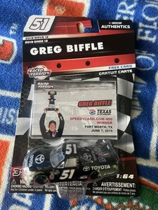 Greg Biffle 2019 Toyota (Texas Win) 1/64 Nascar Authentics Diecast - Picture 1 of 1